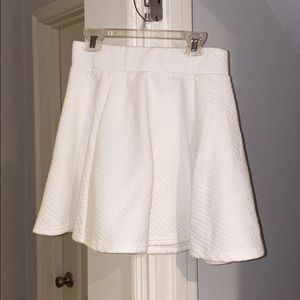 White Skater Skirt